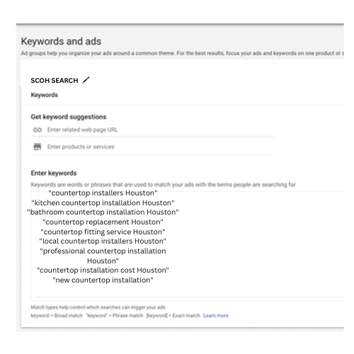 Keyword Setup